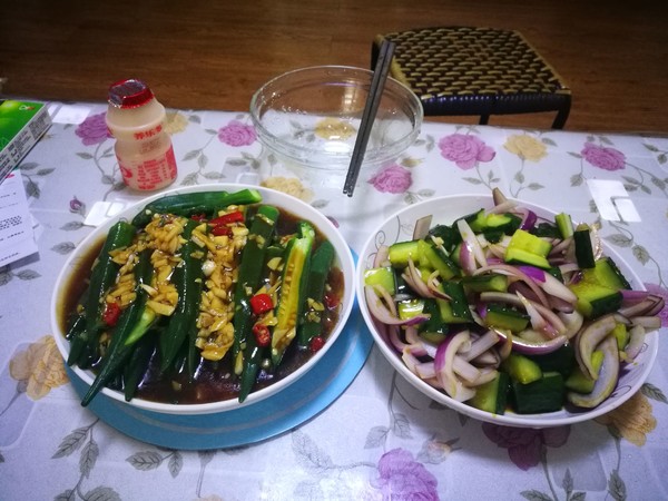 蒜蓉秋葵的做法-咸鮮味煮菜譜