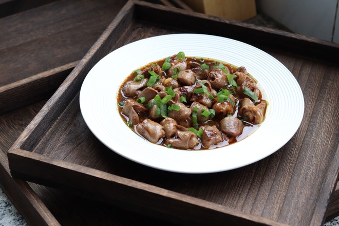 蠔油雞心的做法-家常味炒菜譜