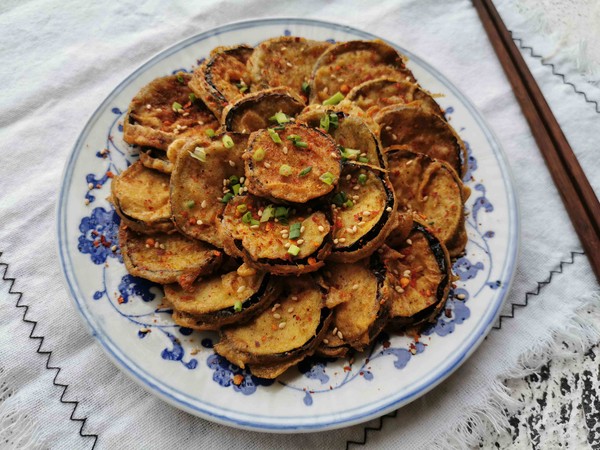 炸茄盒的做法-家常味炸菜譜