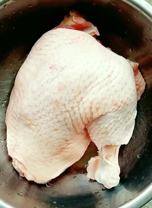 《荷葉糯米雞》的做法-咸鮮味蒸菜譜