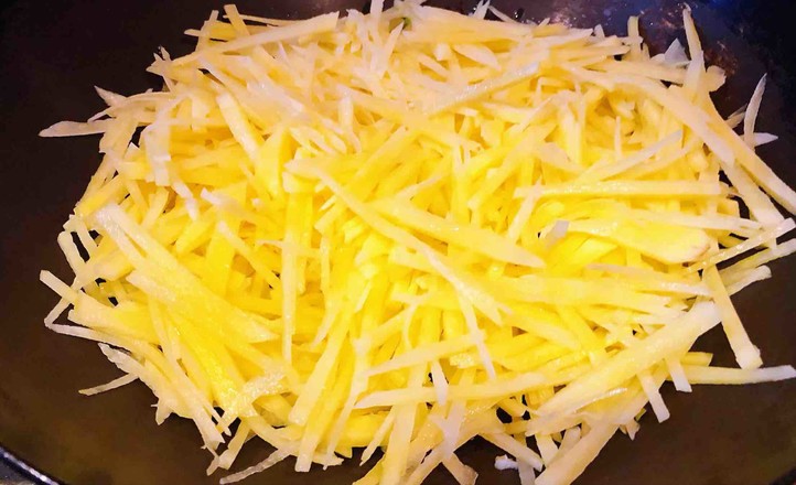 海蝦炒土豆絲的做法-咸鮮味炒菜譜