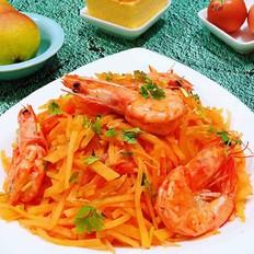 海蝦炒土豆絲的做法-咸鮮味炒菜譜