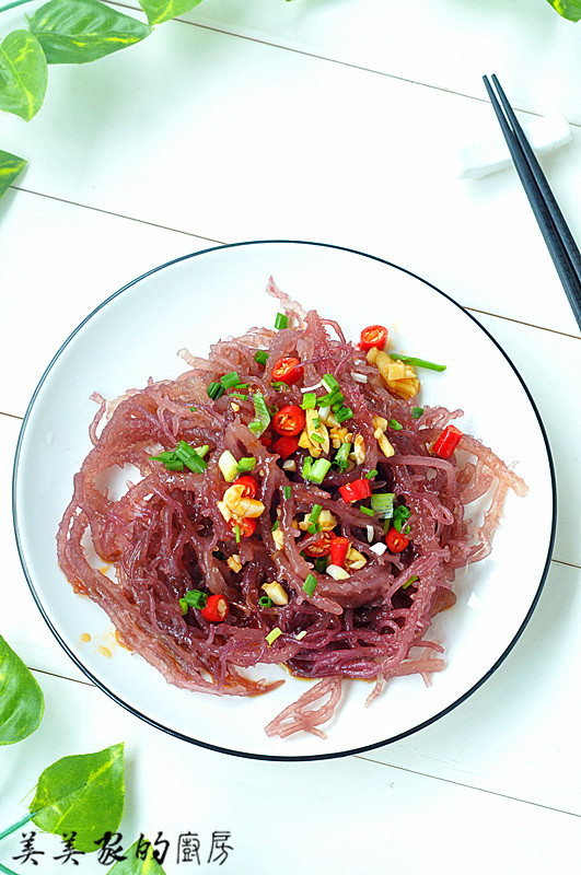 涼拌海石花的做法-香辣味拌菜譜