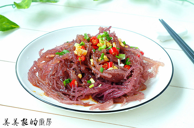 涼拌海石花的做法-香辣味拌菜譜