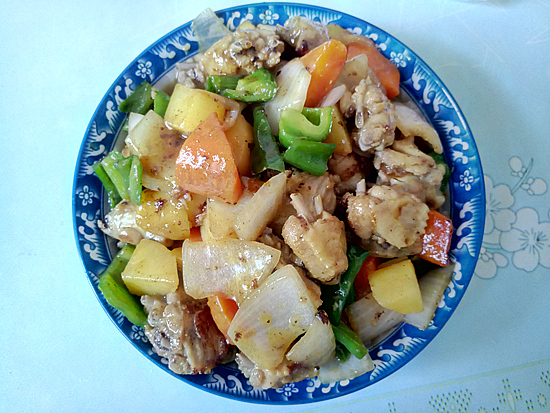 咖喱雞翅的做法-咖喱味燒菜譜