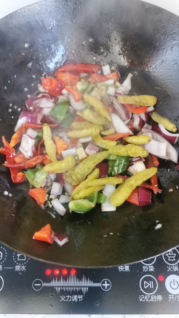 辣炒鮮豌豆的做法-香辣味炒菜譜