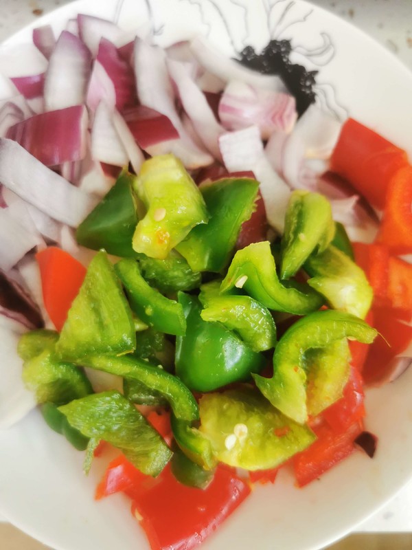 辣炒鮮豌豆的做法-香辣味炒菜譜