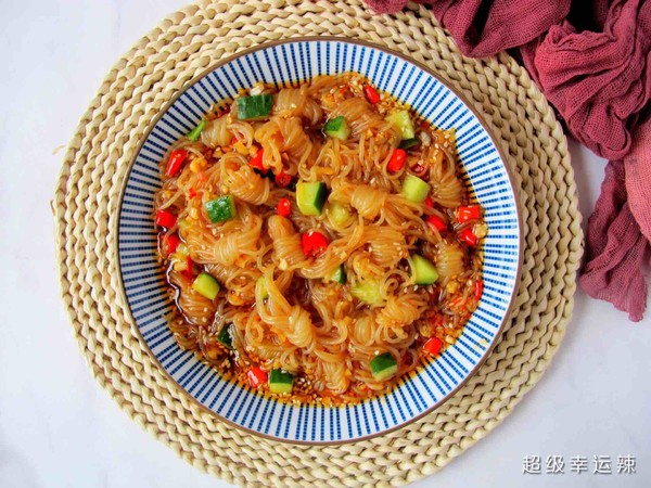 涼拌酸辣魔芋結(jié)的做法-酸辣味拌菜譜