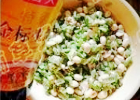 苔菜花生仁的做法-酸甜味拌菜譜