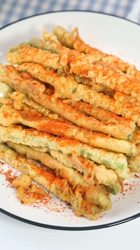 炸豆角的做法-家常味炸菜譜