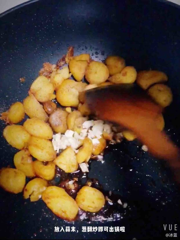 孜然椒鹽小土豆的做法-家常味煎菜譜