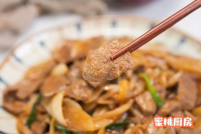 沙茶豬肝的做法-家常味炒菜譜