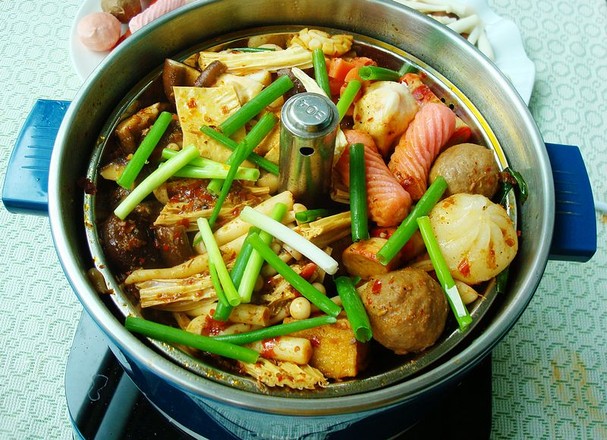 水煮雙菇的做法-麻辣味煮菜譜