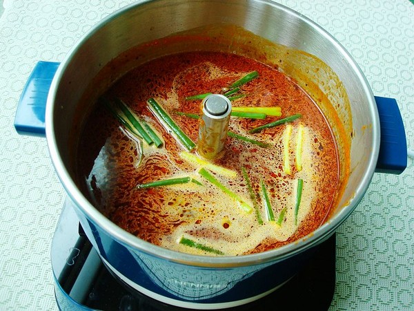 水煮雙菇的做法-麻辣味煮菜譜