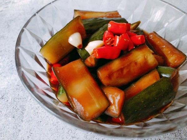 醋泡黃瓜的做法-酸辣味腌菜譜