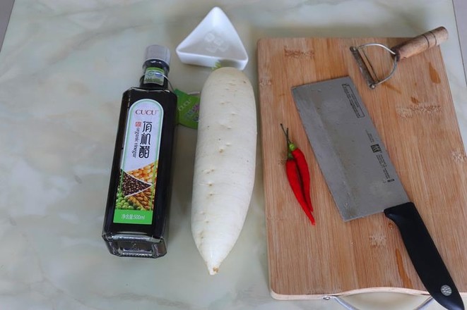 酸甜蘿卜的做法-酸甜味拌菜譜