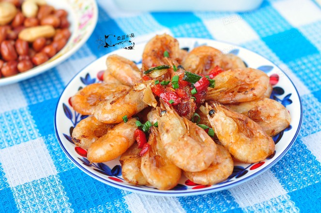 香酥北極蝦的做法-家常味炸菜譜