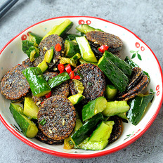 血粑拌黃瓜的做法-家常味拌菜譜