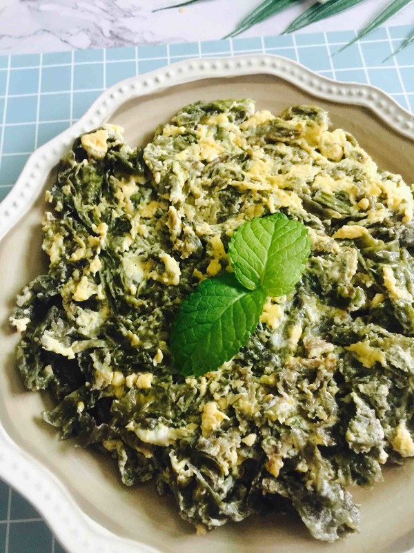 紫菜烘蛋的做法-家常味煎菜譜