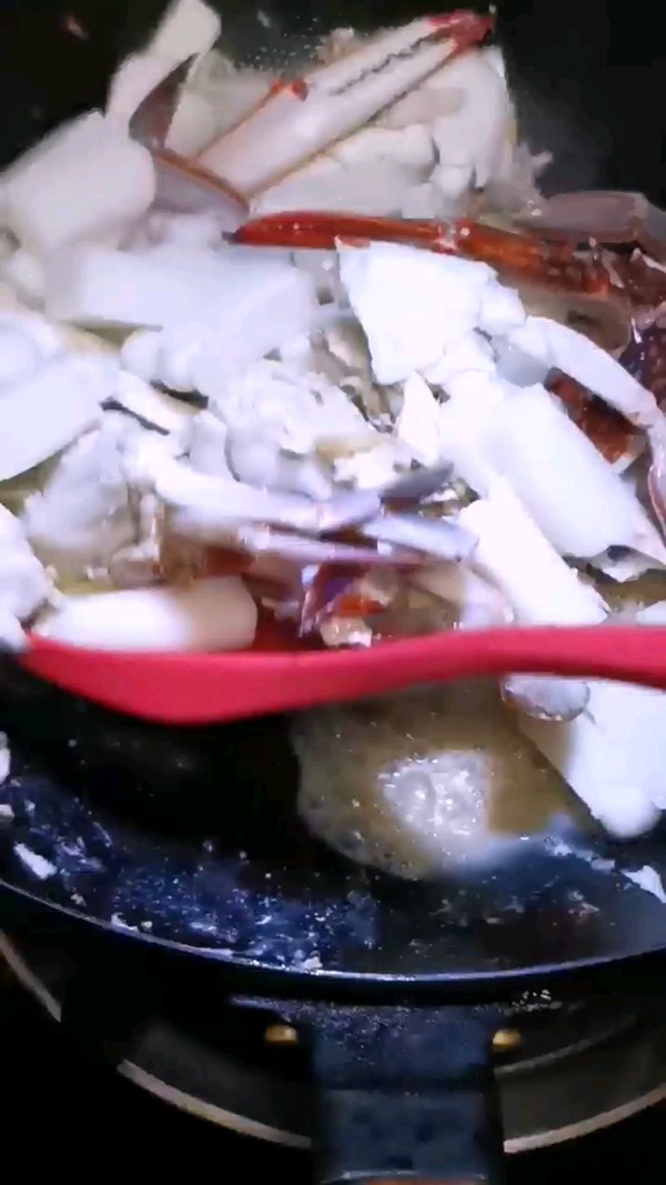 年糕炒蟹的做法-家常味炒菜譜