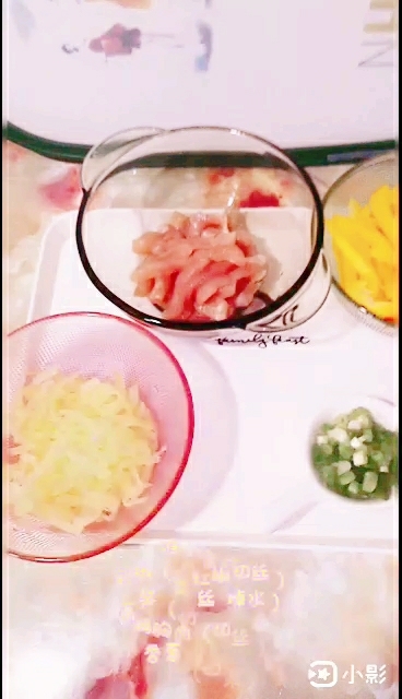 彩椒雞絲的做法-家常味炒菜譜