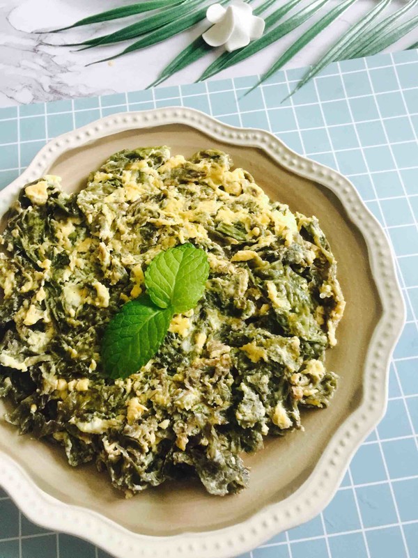 紫菜烘蛋的做法-家常味煎菜譜