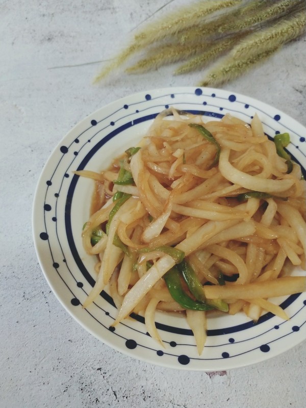 酸辣蘿卜絲的做法-酸辣味炒菜譜