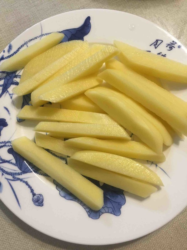 肉末土豆條的做法-香辣味煮菜譜