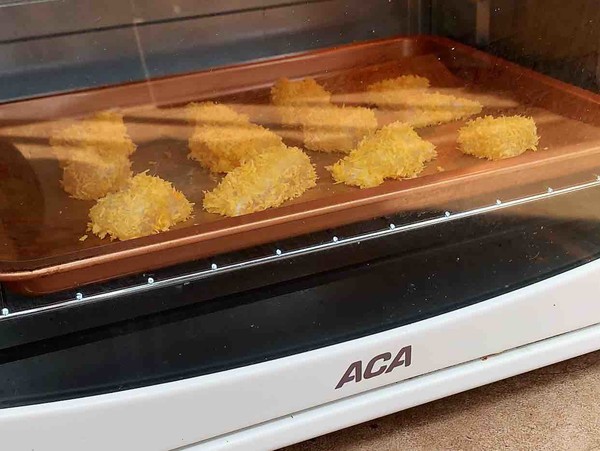 不用油炸的黃金龍利魚的做法-家常味烤菜譜