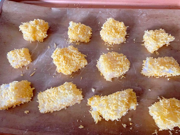 不用油炸的黃金龍利魚的做法-家常味烤菜譜