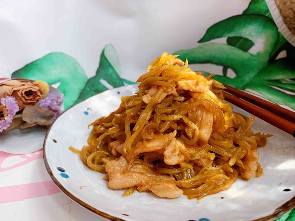 萵苣絲炒五花肉的做法-家常味炒菜譜