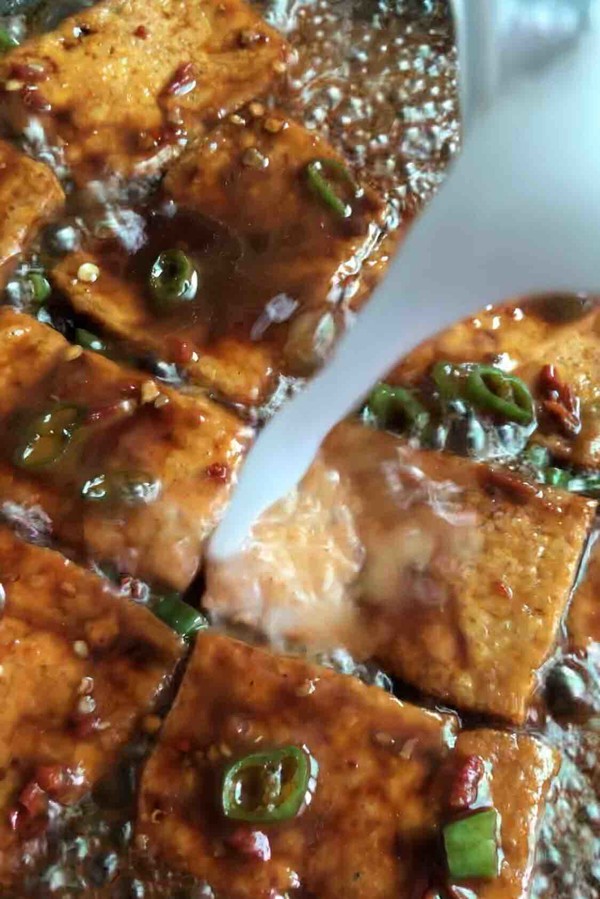 紅燒豆腐塊的做法-家常味燒菜譜