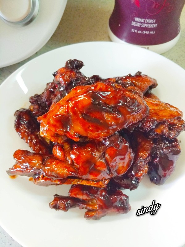 無油紅燒雞翅的做法-咸鮮味燒菜譜