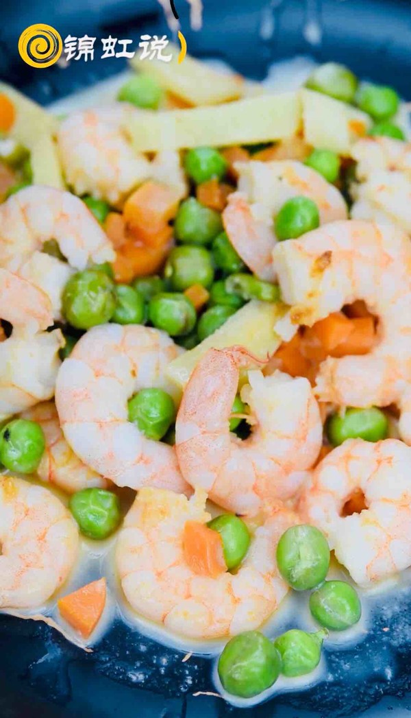 減肥餐～芒果蝦仁的做法-家常味炒菜譜
