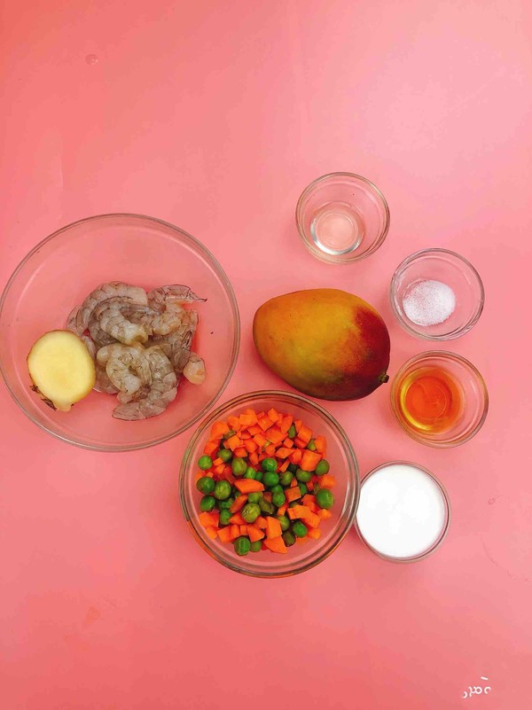 減肥餐～芒果蝦仁的做法-家常味炒菜譜