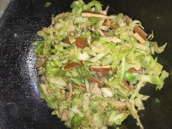 咖喱豆干炒甘藍的做法-咖喱味炒菜譜