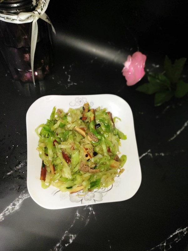 咖喱豆干炒甘藍的做法-咖喱味炒菜譜