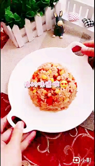 沙茶炒飯的做法-家常味炒菜譜