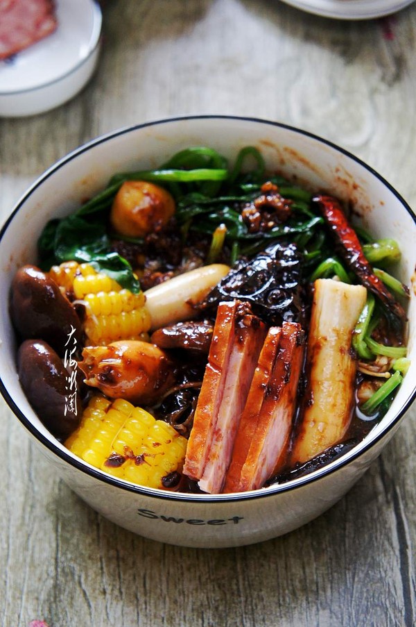 簡易麻辣燙的做法-麻辣味煮菜譜