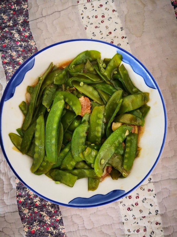 肉片荷蘭豆的做法-家常味炒菜譜