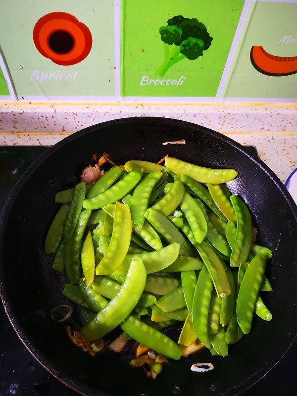 肉片荷蘭豆的做法-家常味炒菜譜