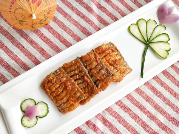 茄汁帶魚的做法-茄汁味燉菜譜