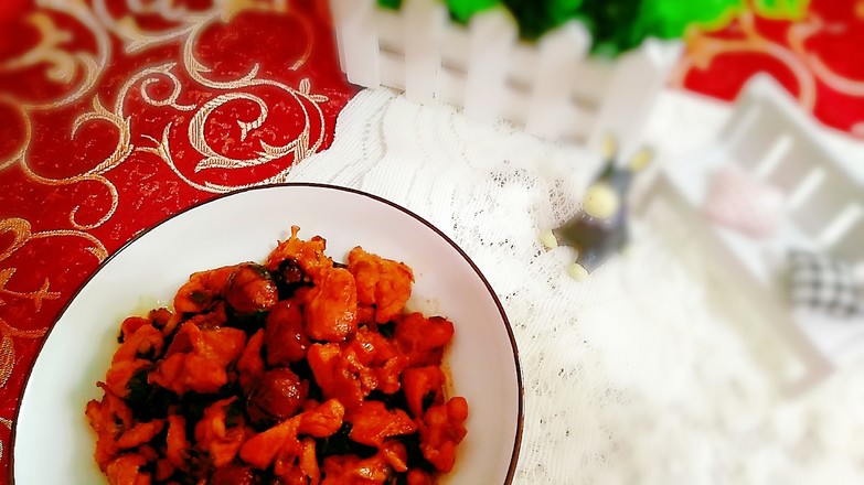 栗子燒雞腿的做法-家常味燒菜譜