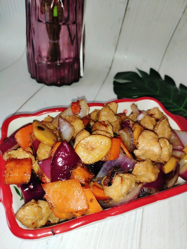 糖醋素雞塊的做法-酸甜味燒菜譜