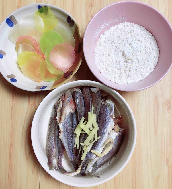 天婦羅小黃魚的做法-咸鮮味炸菜譜