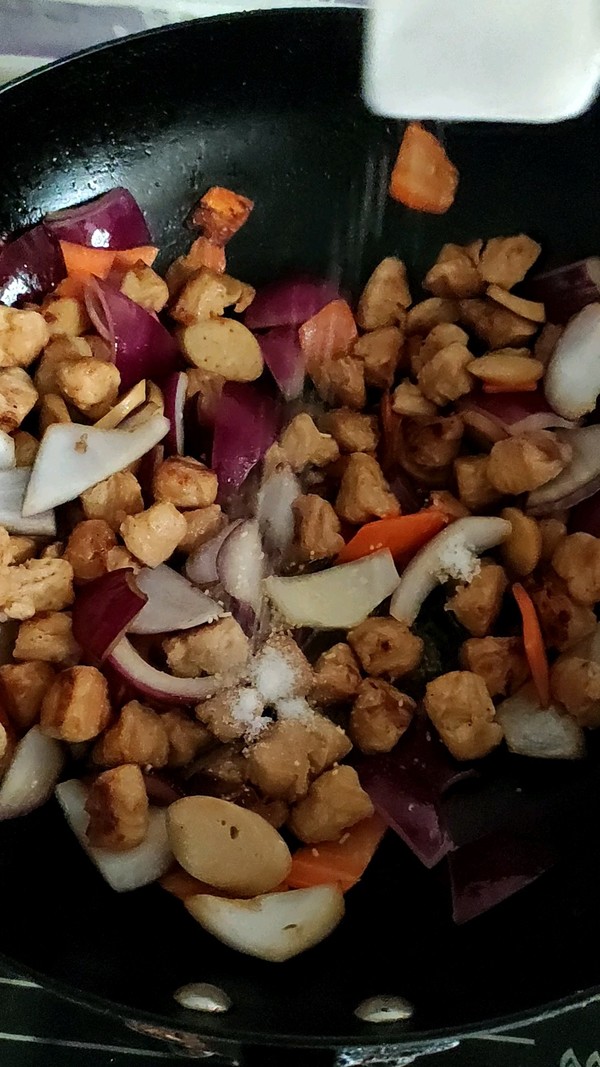 糖醋素雞塊的做法-酸甜味燒菜譜