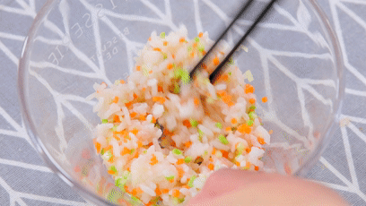 雞肉飯團  寶寶輔食食譜的做法-家常味蒸菜譜