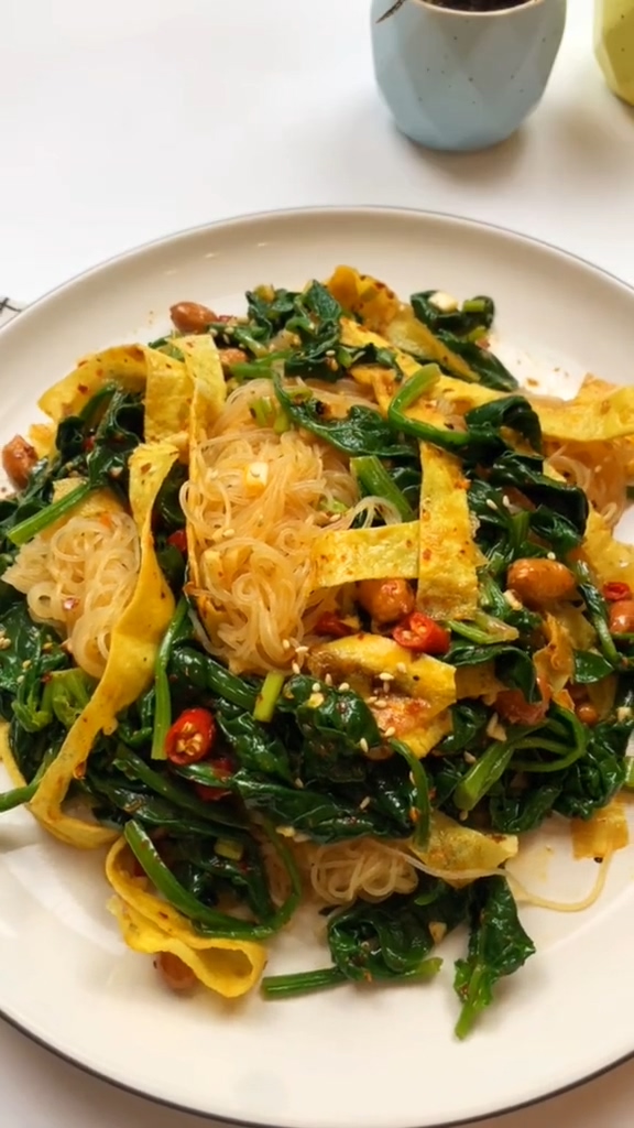 涼拌菠菜的做法-咸鮮味拌菜譜