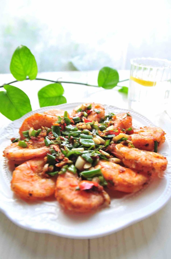 椒鹽蝦的做法-家常味煎菜譜