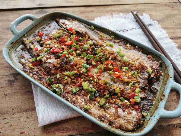 香辣帶魚的做法-香辣味烤菜譜